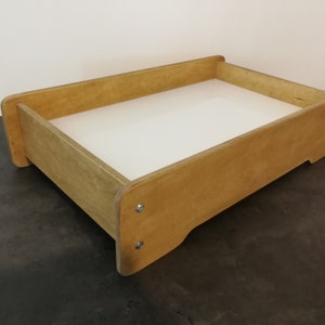 Medium Light table for sand drawing. Montessori, Sensory play, wooden toy, LED light box, color changing light