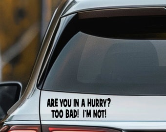 Car Enthusiast Not A Street Racer Decal – Funny JDM Drift Sticker, SimplyVinyl