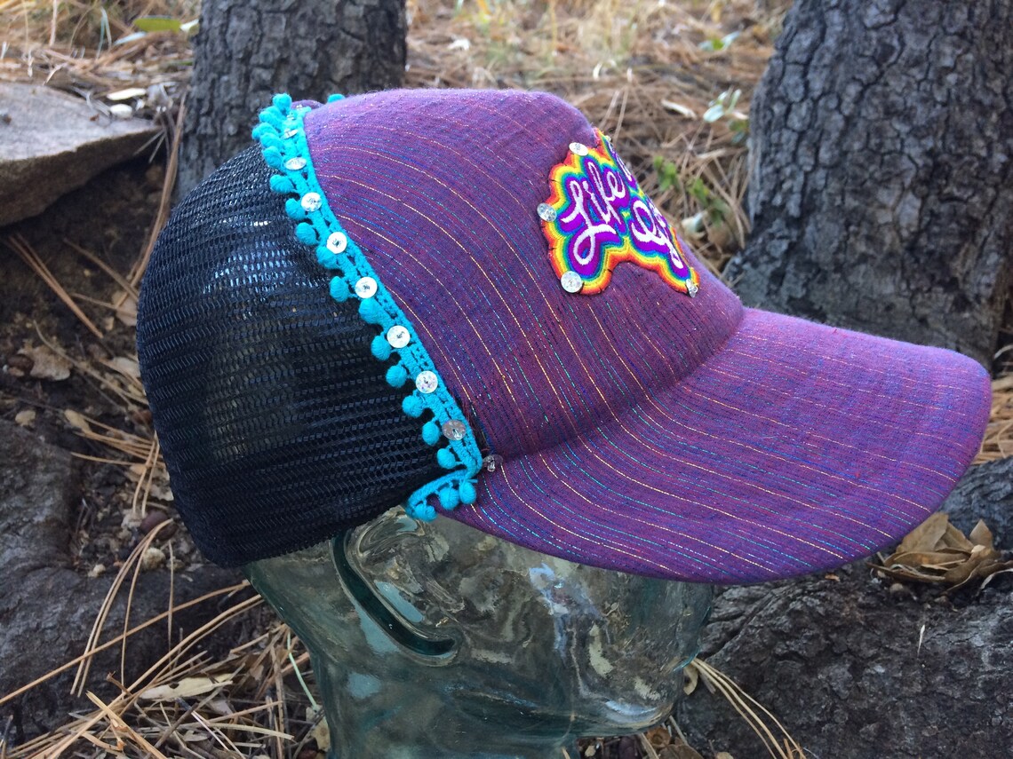 String Cheese Incident inspired OOAK trucker hat Etsy.de