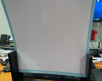 Silhouette Cameo plus 15 in houder voor snijmat. Eenvoudig en eenvoudig opbergen! Geschikt voor 6 snijmatten.