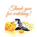 Happy Halloween Printable Cards Halloween Greeting Card - Etsy