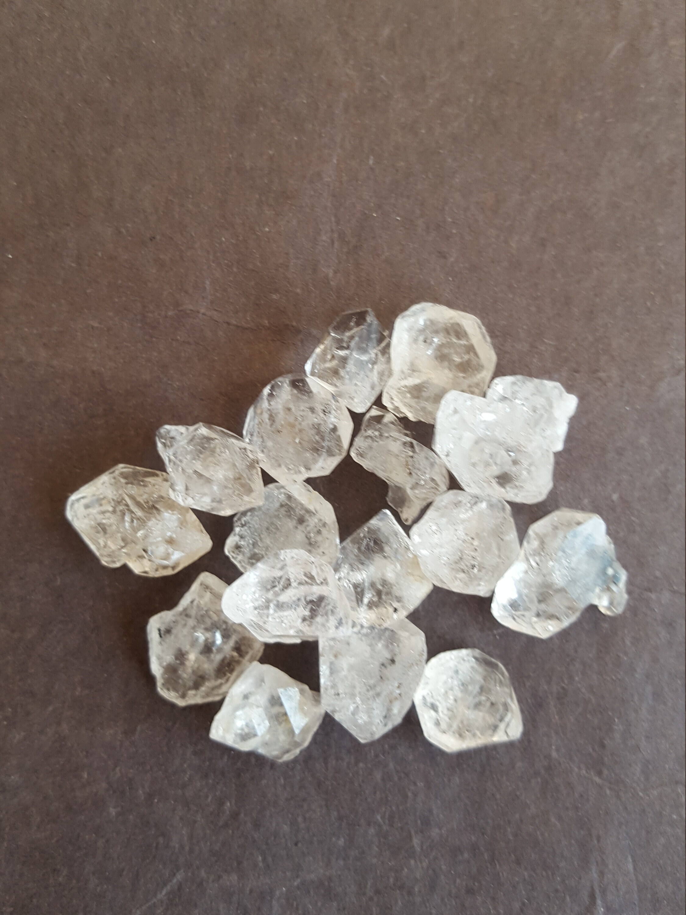 Newly Listed ~~~ White Herkimer Diamond Nuggets ~~~ Clear Quartz Nuggets ~~~ 25-35 MM ~~~ 2 Pieces ~~~ 150 carat ~~~ AA Quality ~~~