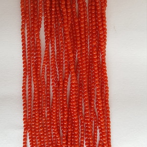 New Listed ~~~ Natural Italian coral ~~~~ Smooth Rondelle beads ~~~ 13 inches ~~~ 2-2.5 MM ~~~~~~ Stunning Color ~~~~ Wholesale Price