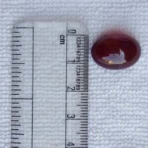 Genuine Precious Ruby~~ Cabochon Stone~~~22 carat~~~Brilliant colour~~~Natural Gemstone~~13x17x8 MM~~Wholesale price..~Jewlry Making