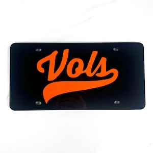 University of Tennessee License Plate