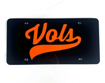 University of Tennessee License Plate