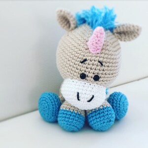 Pattern - crochet cute unicorn