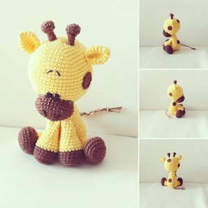 Pattern - crochet cute giraffe