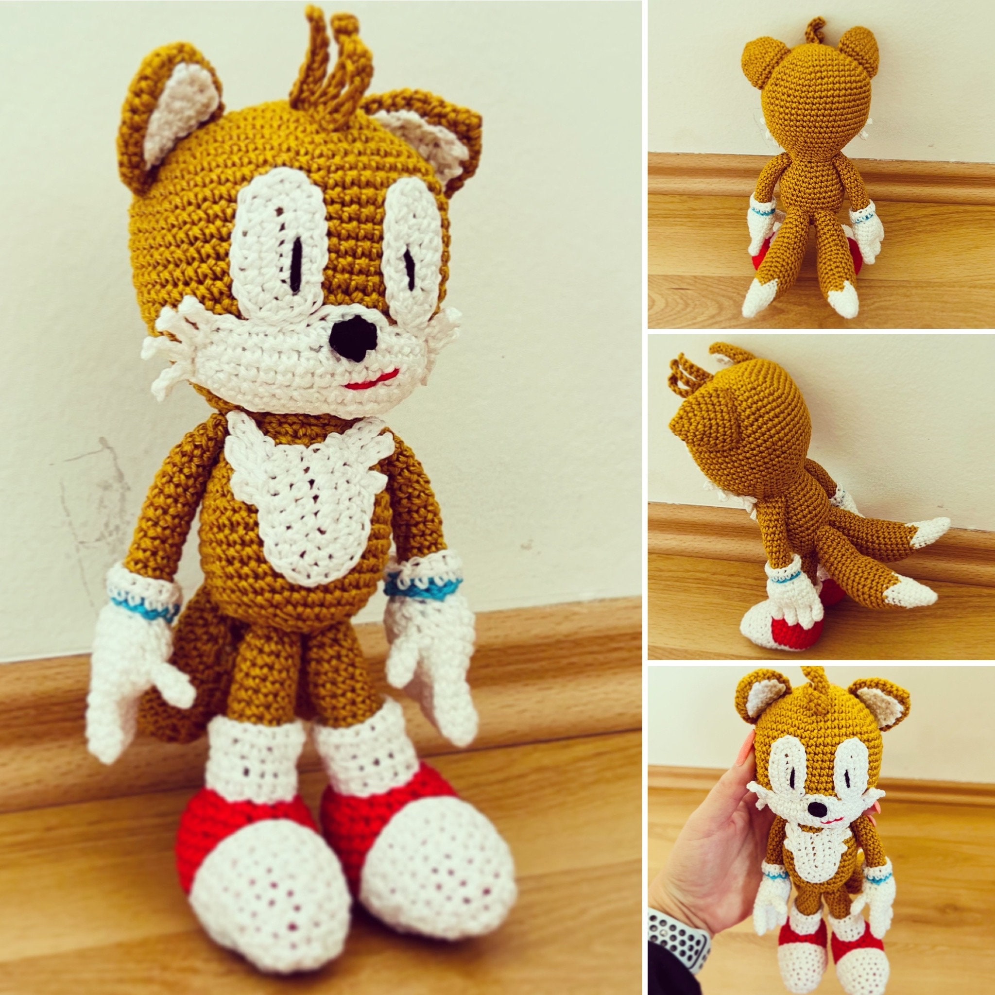 Sonic Tails Baby/toddler Crochet Pattern NOT Complete Item 