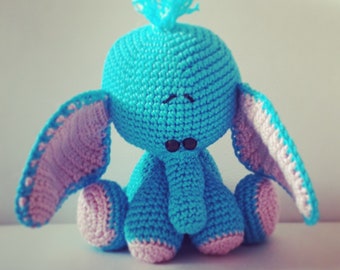 Little crochet elephant - finished toy