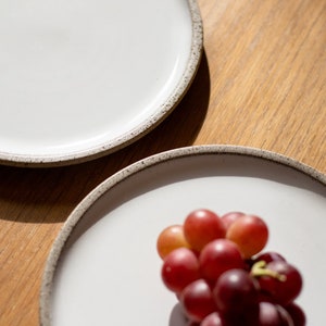 2 Ceramic Plates | Set of two Handmade Pottery Plates | Dessert Plates | Pottery Gifts