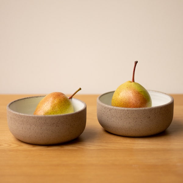 Two Ceramic Bowls Size S | Set of two handmade bowls | Pottery Gift