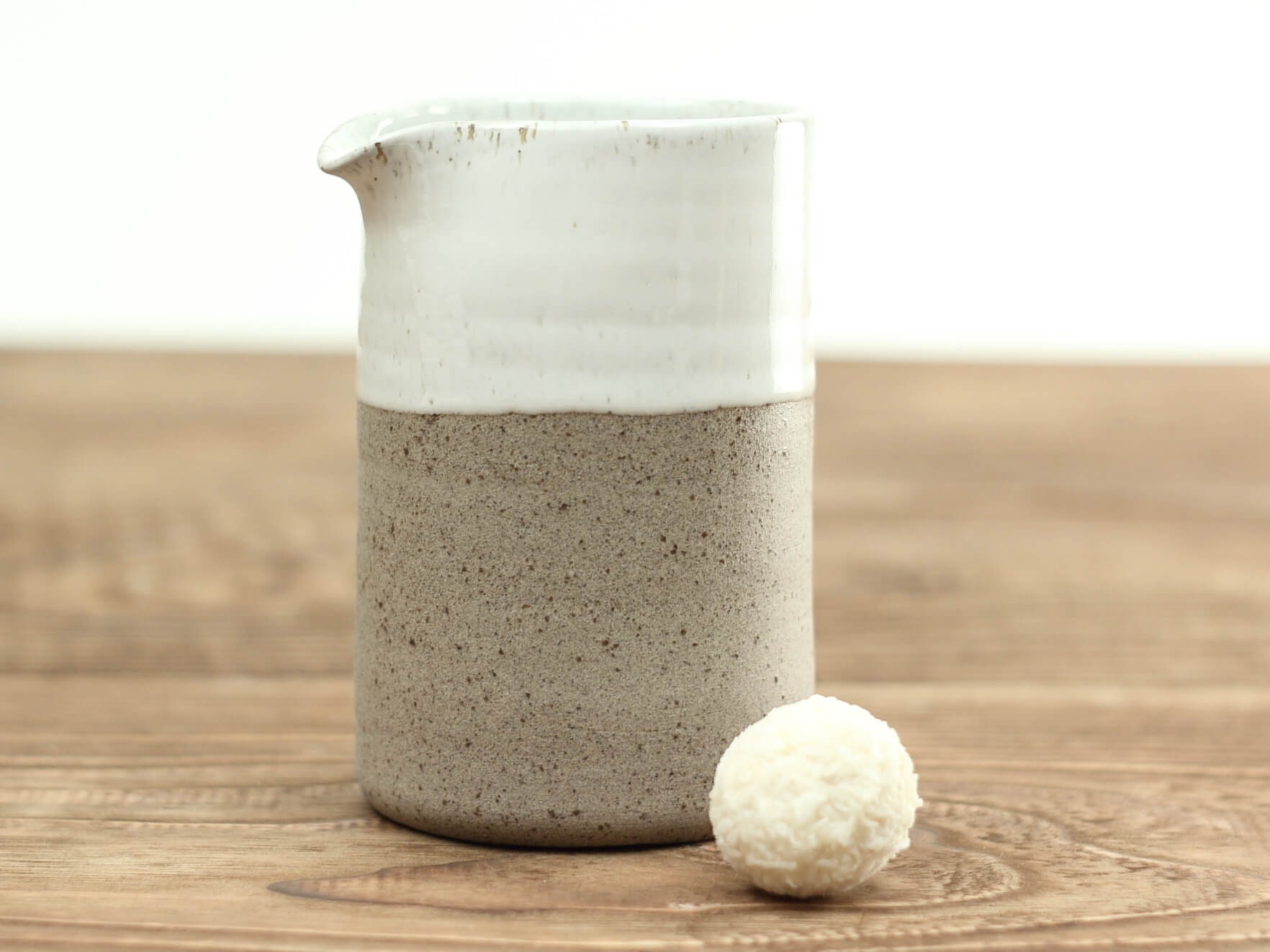 Ceramic Creamer Small Milk Jug Handmade Pitcher Pottery   Etsy 日本