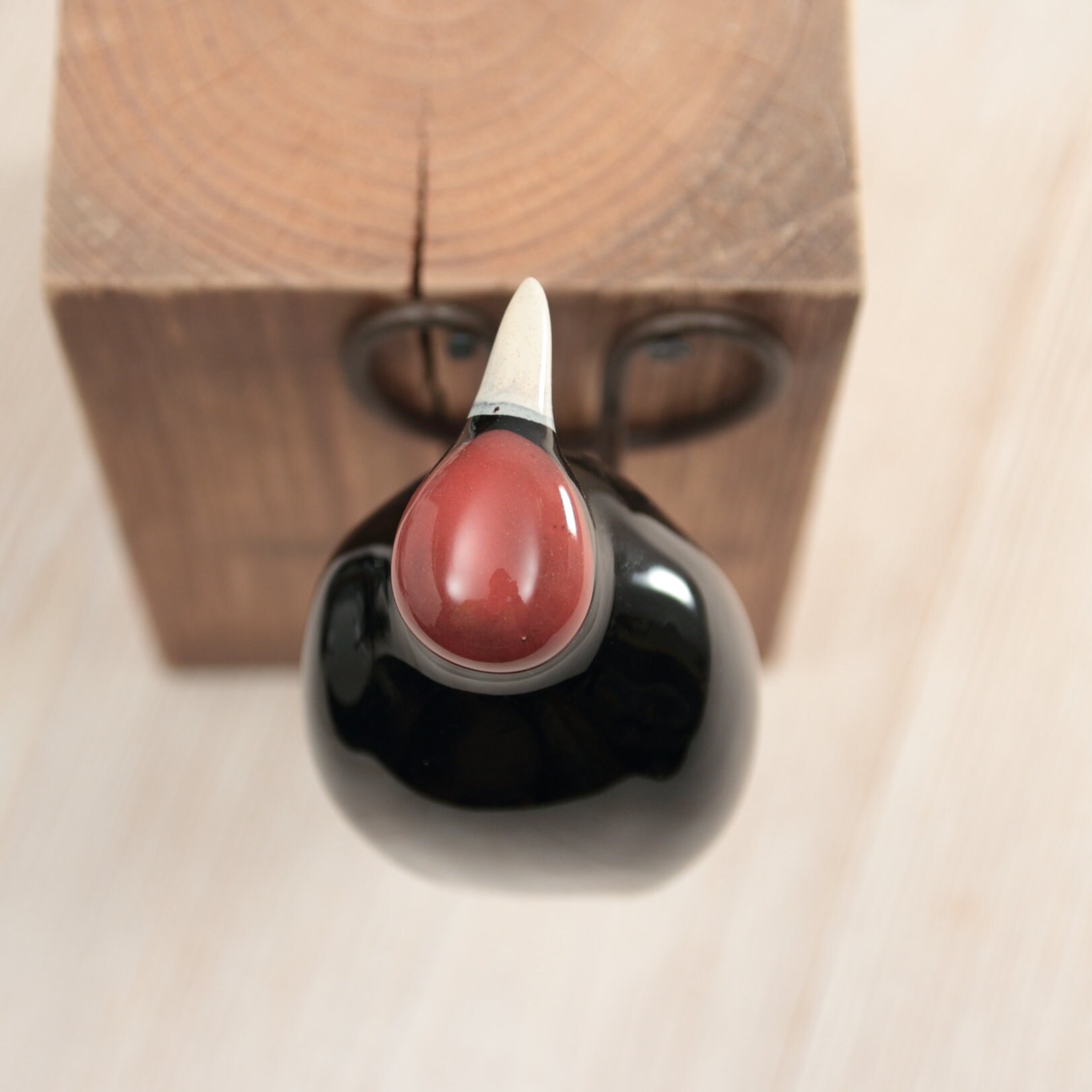 Pic Mural Accrochant Oiseau | d'oiseaux Décoratifs Faits à La Main Cadeau d'amoureux Des Oiseaux