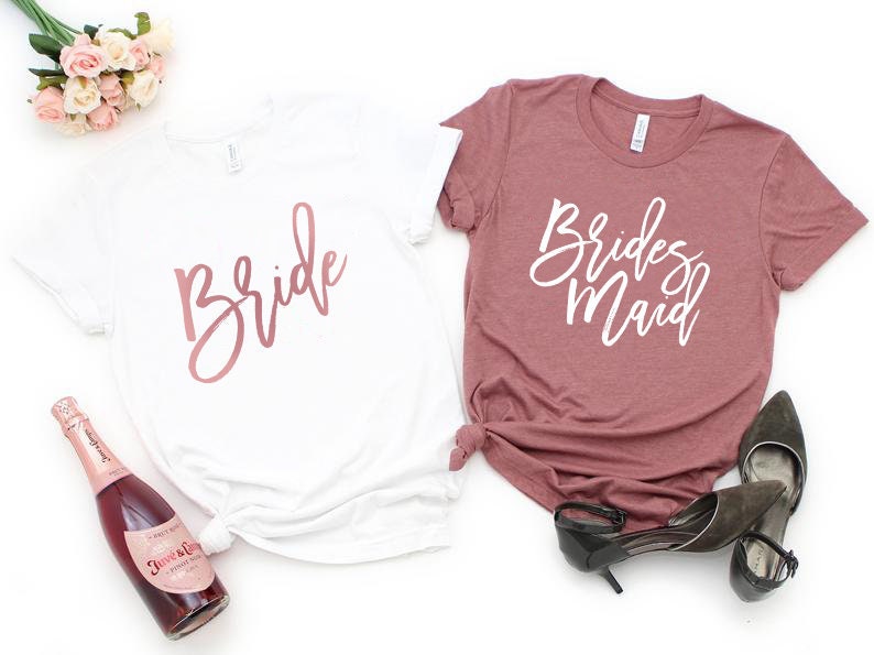 etsy bridesmaid shirts