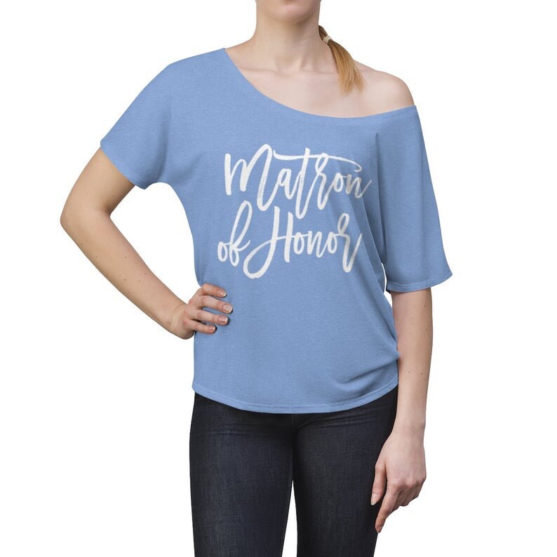 Matron of Honor Shirt Matron Of Honor Proposal Wedding Day Shirt Bachelorette Party Tshirts Bridesmaid T-shirt Bridesmaid Proposal Gift