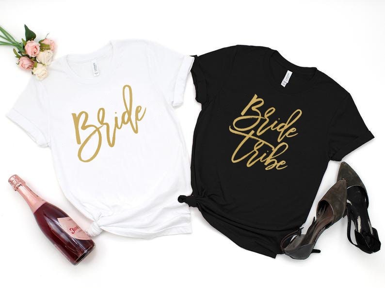 etsy bridesmaid shirts