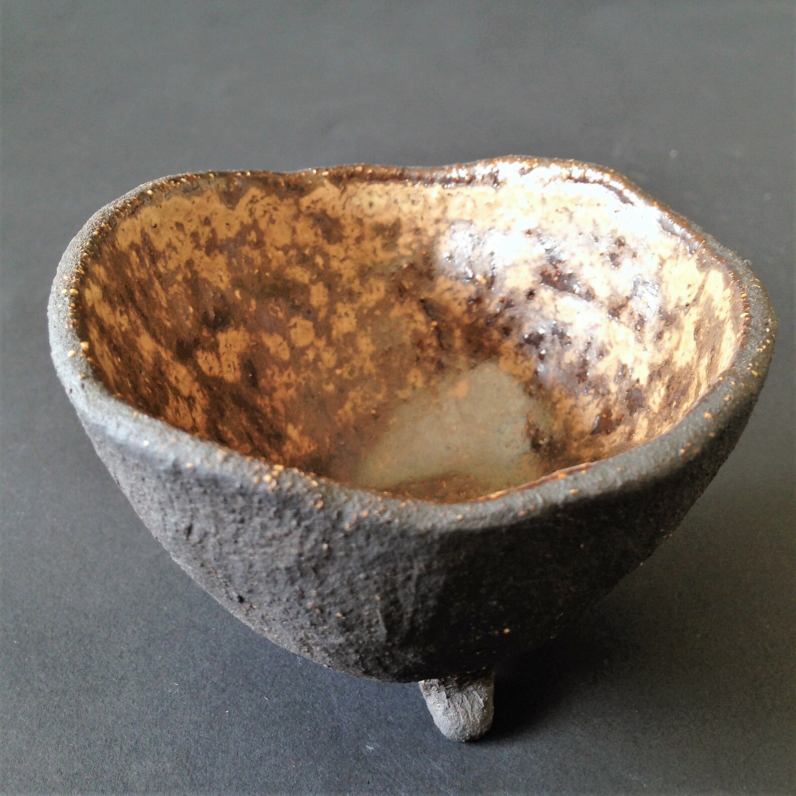 Handmade Contemporary Black ceramic bowl Etsy