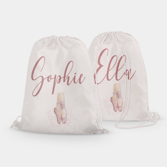 Personalised pointe deals shoe bag