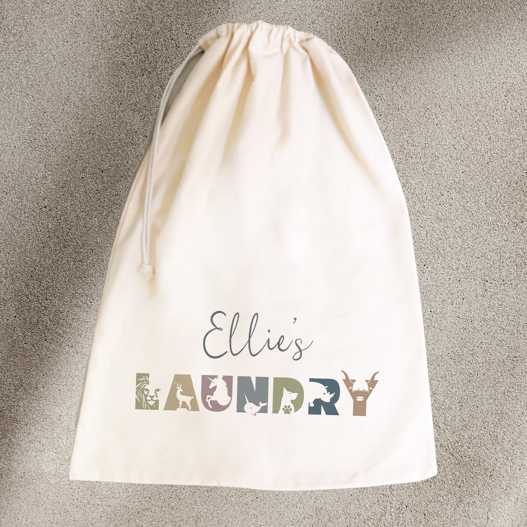 Child's Extra Large Personalised Laundry Bag Nursery Etsy UK