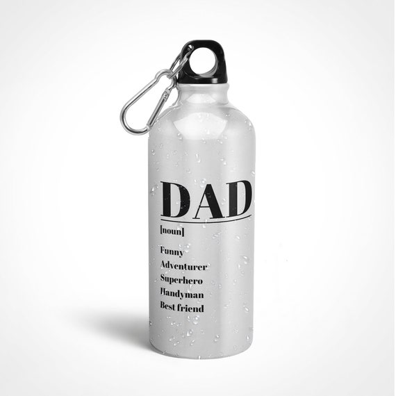 Dad Water Bottle, Fathers Day Gift, Dad's Water Bottle, Gym Bottle