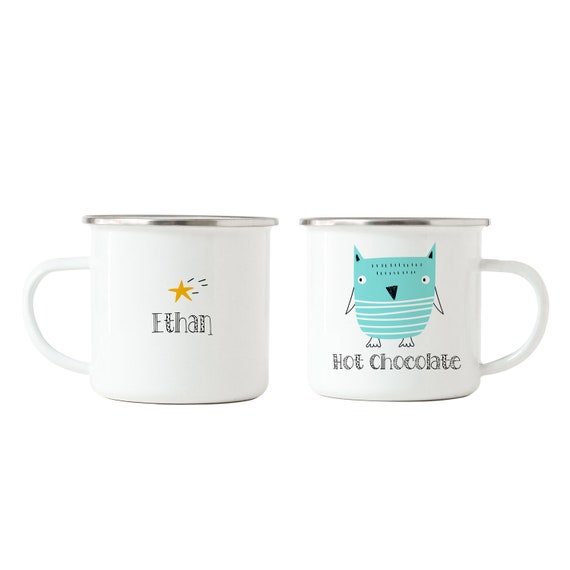 children's enamel mug