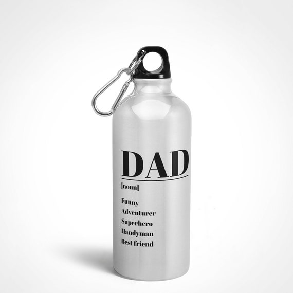 Dad Water Bottle, Fathers Day Gift, Dad's Water Bottle, Gym Bottle