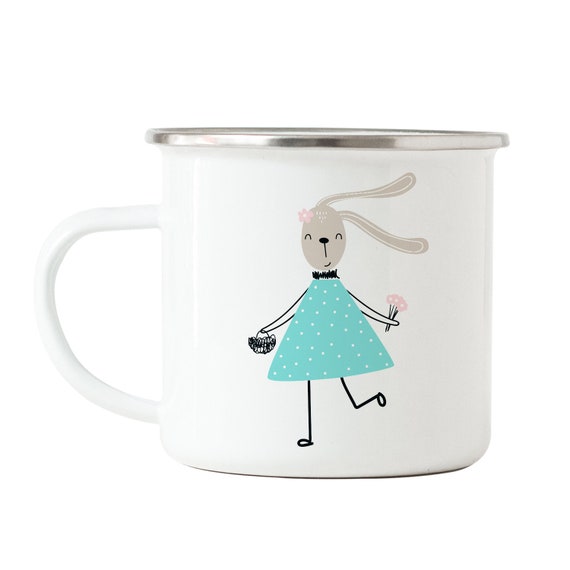 children's enamel mug