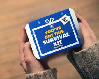 You’ve Got This Survival Kit Tin — Positive Good Luck Cheer Up Gift for Friends | Driving Test, New Job, Start, Divorce & Emotional Support