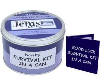 A Level Survival Kit ~ Fun Novelty Gift And Card Alternative | Good Luck Present | Good Luck