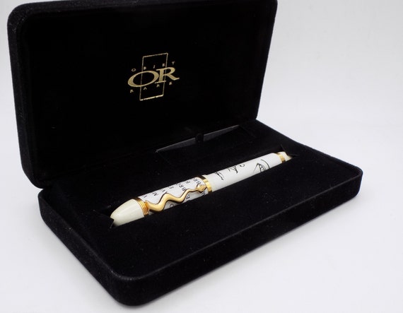 Stylo Plume Or 18 Carats Pierre-Yves Trémois Himalaya - Numéroté J-6, Neuf Avec écrin