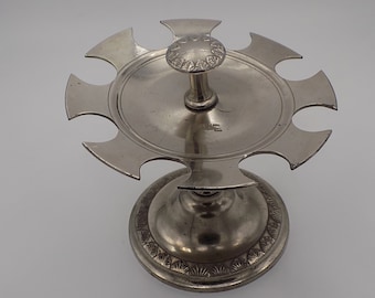 UNIS France Stamp Holder/Vintage Stamp Holder/Signed O.M.Paillard/Made in France/Stainless Steel and Silver Object/Decorative Object/Birthday.