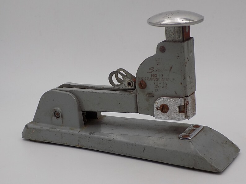 SWINGLINE Inc Stapler/Design 50/Long Island-USA/Vintage Office Stapler 50s/Art Deco Stapler/Made in USA/Decorative Object/Gift Idea. image 7