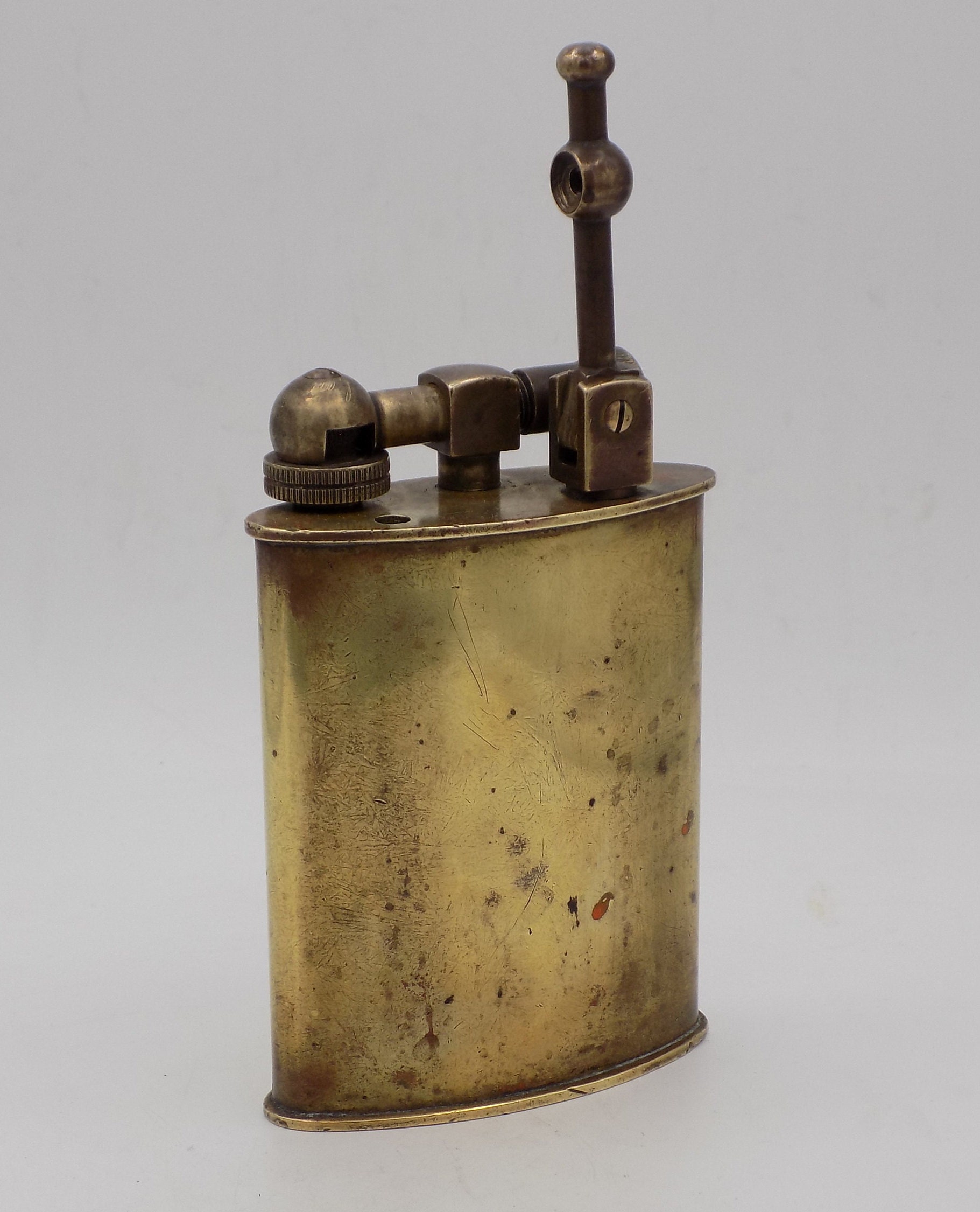 Dunhill England 1927 Art Deco Unique Lift Arm Petrol Lighter