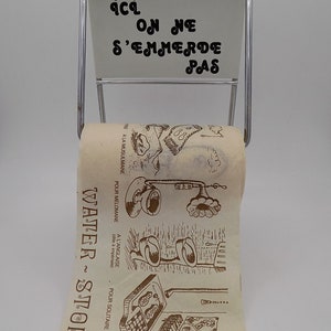 Porta carta igienica vintage/Carta igienica/Vintage/Bel promemoria degli anni '60/Idea regalo pratica e carina/Commovente.