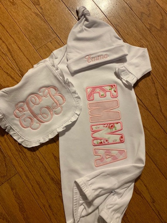etsy personalized baby clothes
