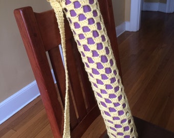 Crochet Yoga Mat Bag Bliss