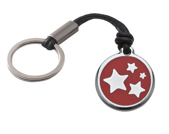 Schlüsselanhänger, Lederband & RedDingo Marke