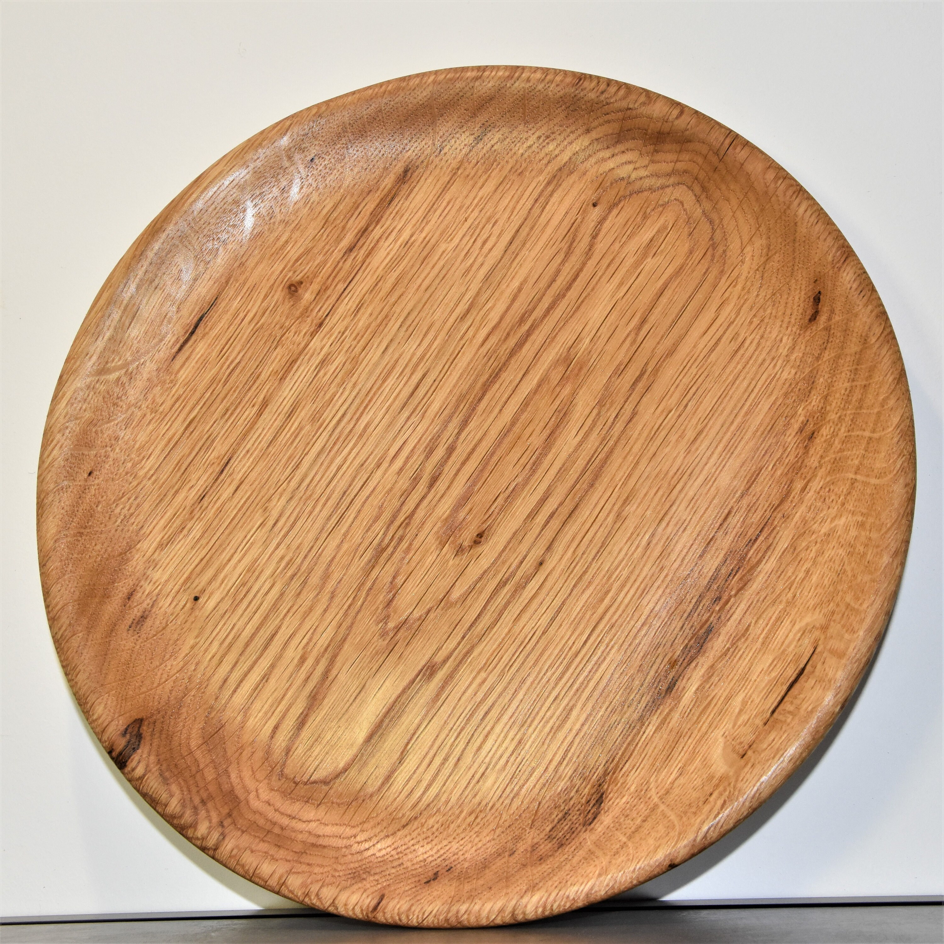 Assiettes en Bois de Chêne - Assiette Écologique