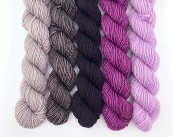 Falun Deep Dips // Mini Skein Set Deep Sock