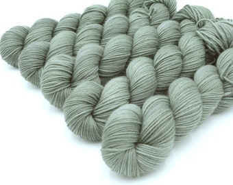 Stone Cold // Neptune DK, sw merino wool in a cool fatigue green. The perfect neutral.