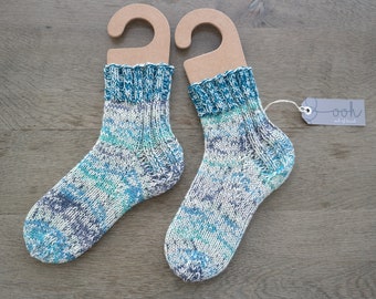 Dicke handgestrickte Socken - Größe 36-38