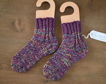Dicke handgestrickte Socken - Größe 36-38