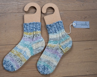 Dicke handgestrickte Socken - Größe 36-38