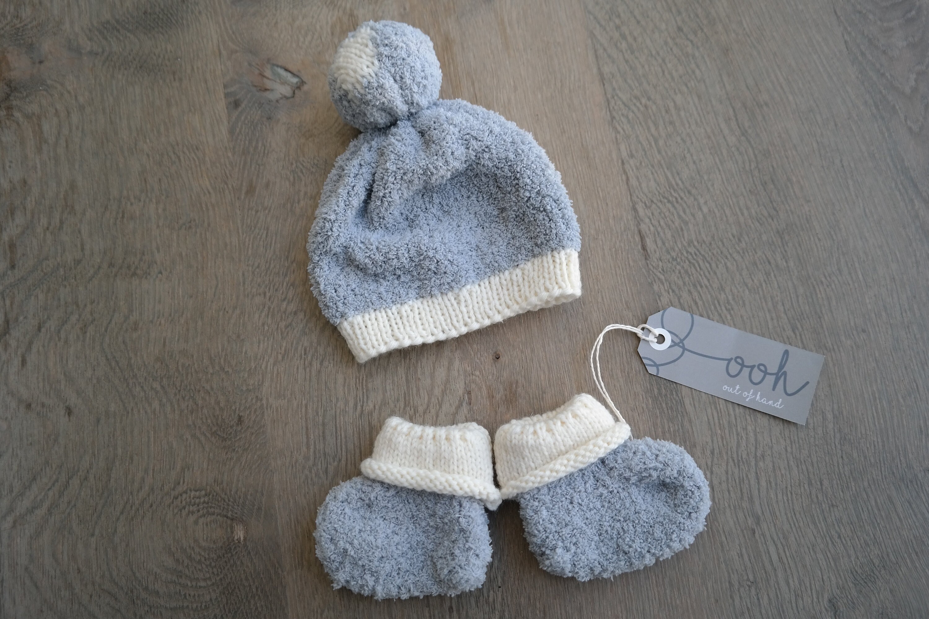 V3E Woolen Warm Double Pom Pom Cap Beanie Hat and Muffler Winter  Accessories for Baby Boys and Girls (Grey)-(1-3 Years)