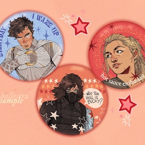 MCU&#39;S Mightiest heroes // Badges