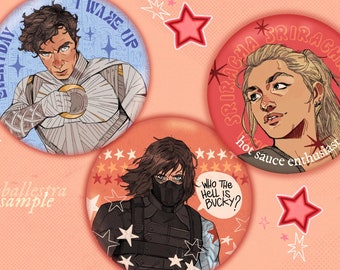 MCU'S Mightiest heroes // Badges