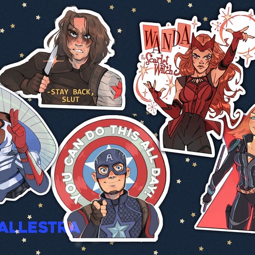 AVENGERS STICKERS// Mcu Sticker Pack - Etsy Denmark AVENGERS STICKERS// Mcu Sticker Pack - Etsy Denmark