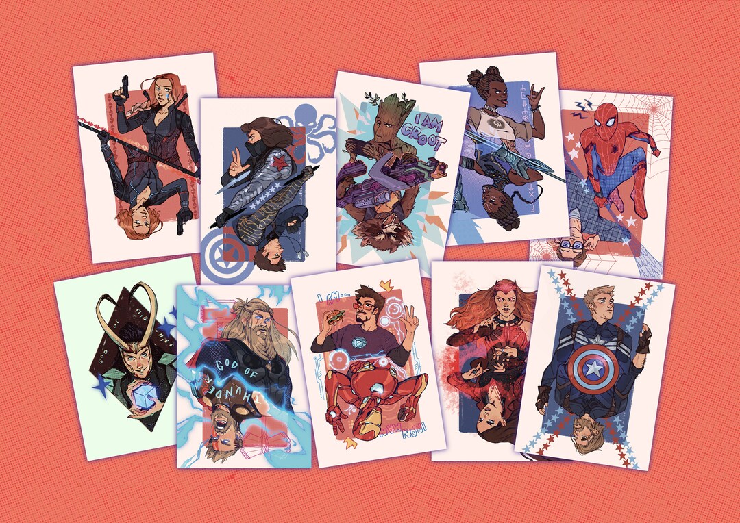 Assemble! Avengers Print Pack - Etsy