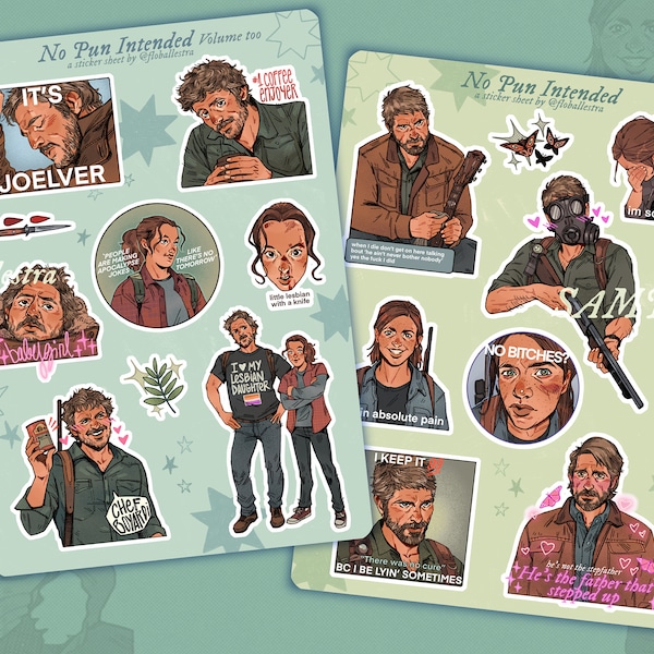 Kein Wortspiel beabsichtigt! - The Last of Us Sticker Bogen